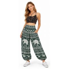 harem pant elephant print